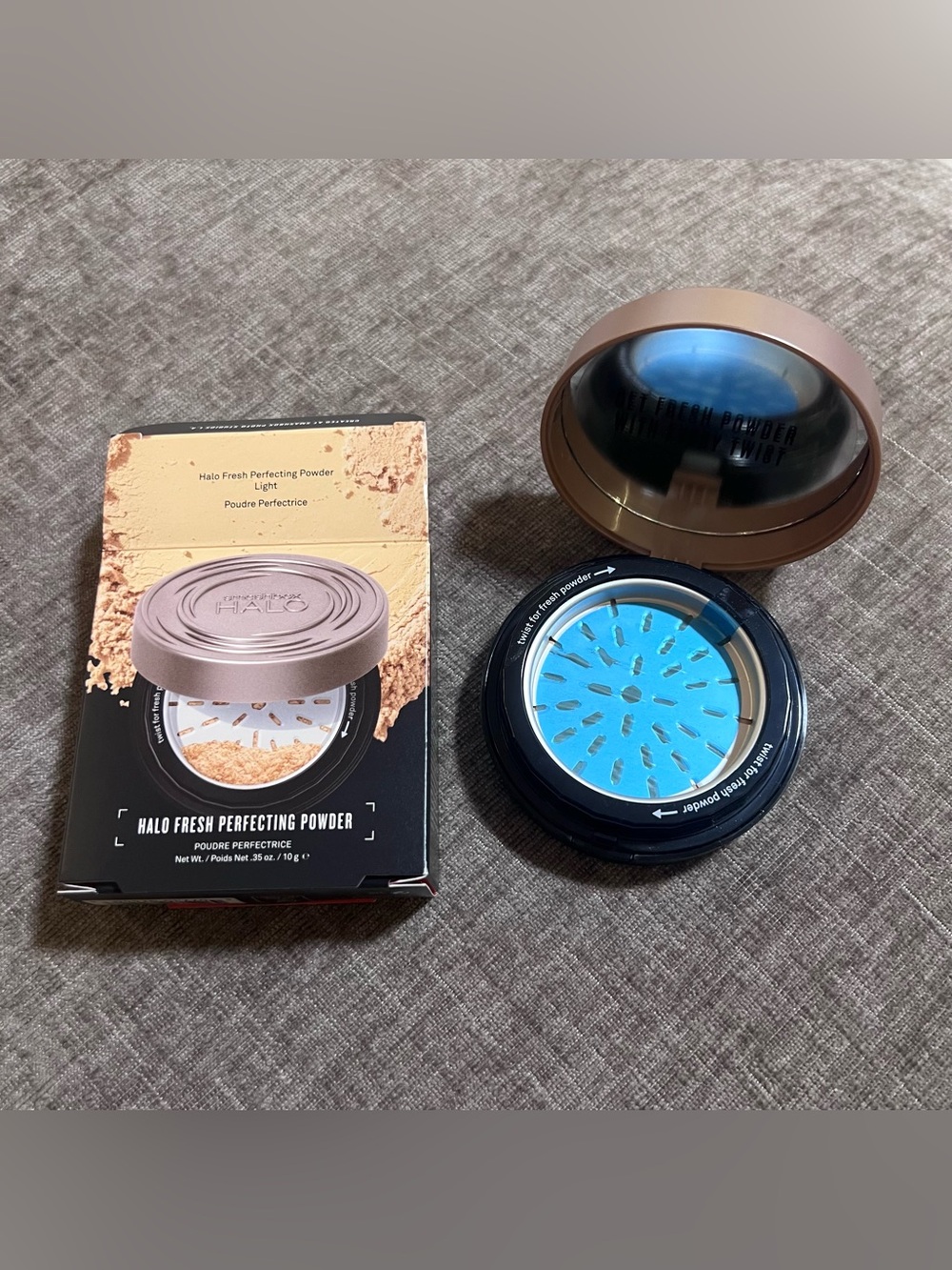 Smashbox Halo Fresh Perfecting Powder Light/Medium 0.35 oz / 10g